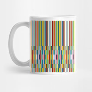 Brick Columns Rainbow Mug